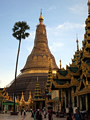 Shwedagon-Pagode, das Wahrzeichen von Rangun und eines der wichtigsten buddhistischen Heiligtümer weltweit