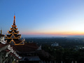 Sonnenuntergang auf dem Mandalay Hill
