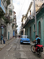 Dank GPS finden wir den Weg aus Havanna ...
