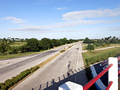 leere Autobahn in Kuba